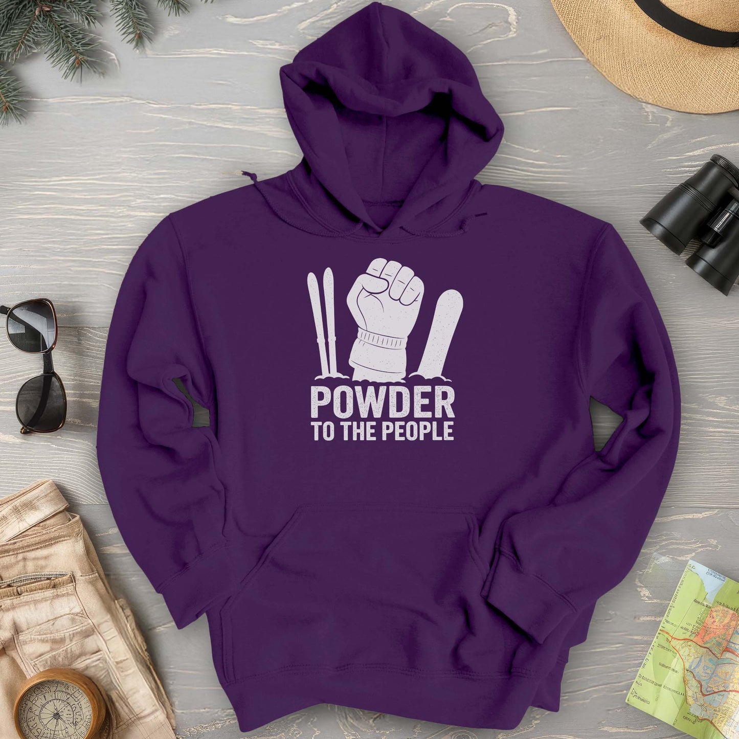 Powder to the People Hoodie