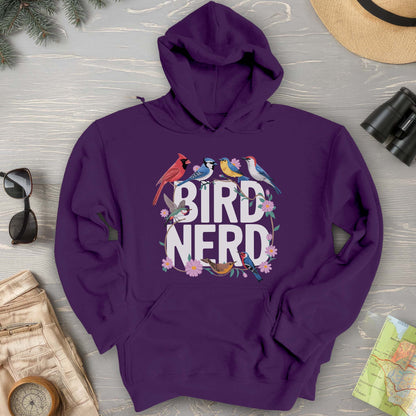 Bird Nerd "Flower Birds" Hoodie