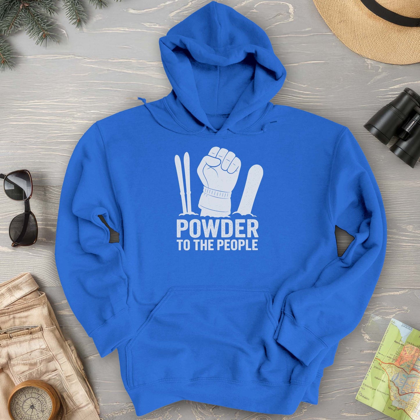 Powder to the People Hoodie