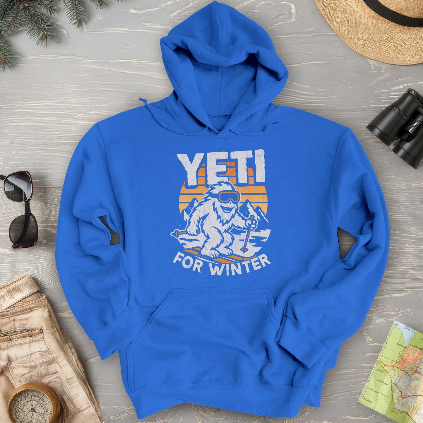 Yeti for Winter Hoodie