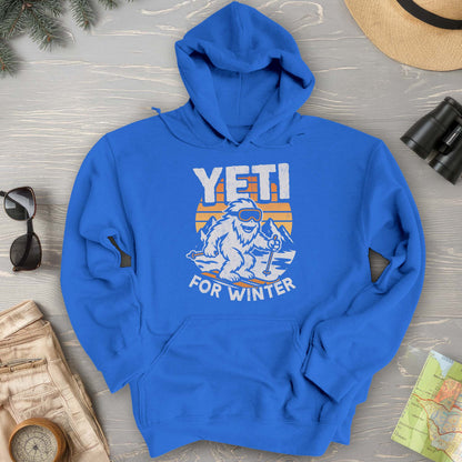 Yeti for Winter Hoodie