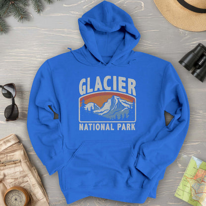 Glacier National Park "Vintage Mountain" Hoodie