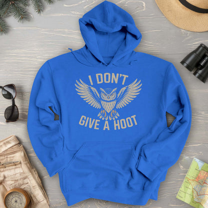 I Don't Give a Hoot "Vintage Owl" Hoodie