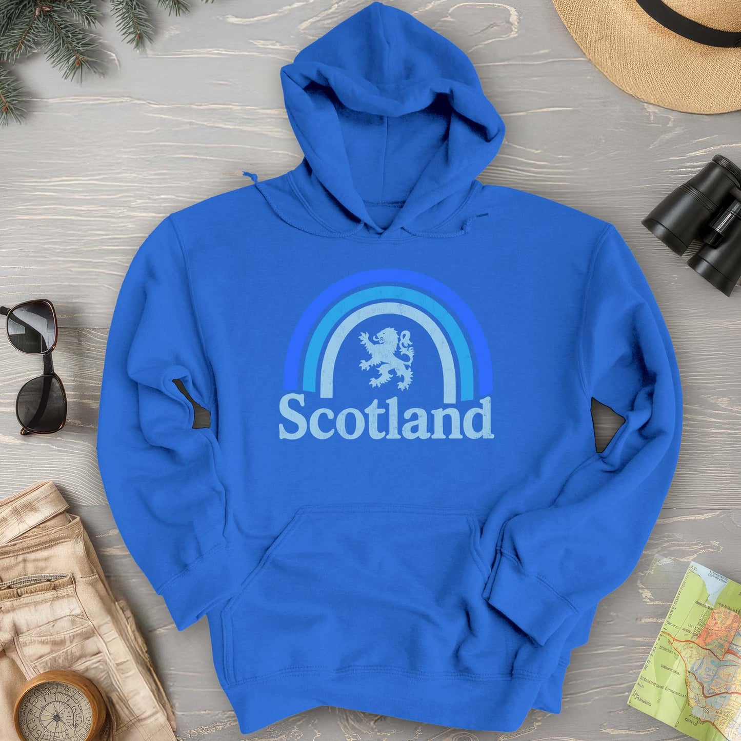 Scotland Rainbow Lion Hoodie