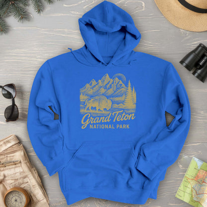 Grand Teton "Vintage Sketch" Hoodie