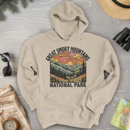 Great Smoky Mountains National Park Sunset Hoodie