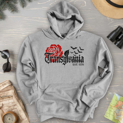 Transylvania Gothic Rose Hoodie