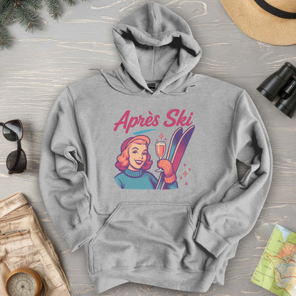 Apres Ski Retro 1950's Hoodie
