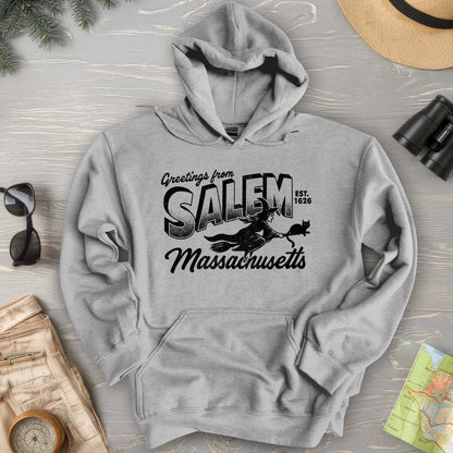 Greetings from Salem Massachusetts Hoodie
