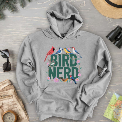 Bird Nerd "Flower Birds" Hoodie