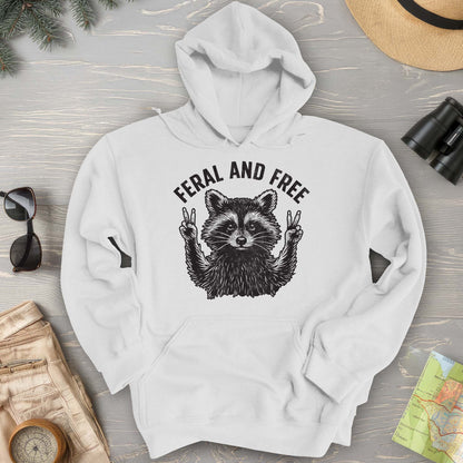 Feral and Free "Vintage Raccoon" Hoodie