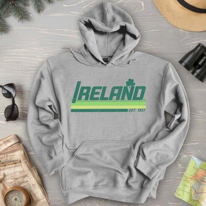 Ireland Retro Stripe Hoodie