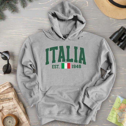 Italia Varsity Flag Hoodie