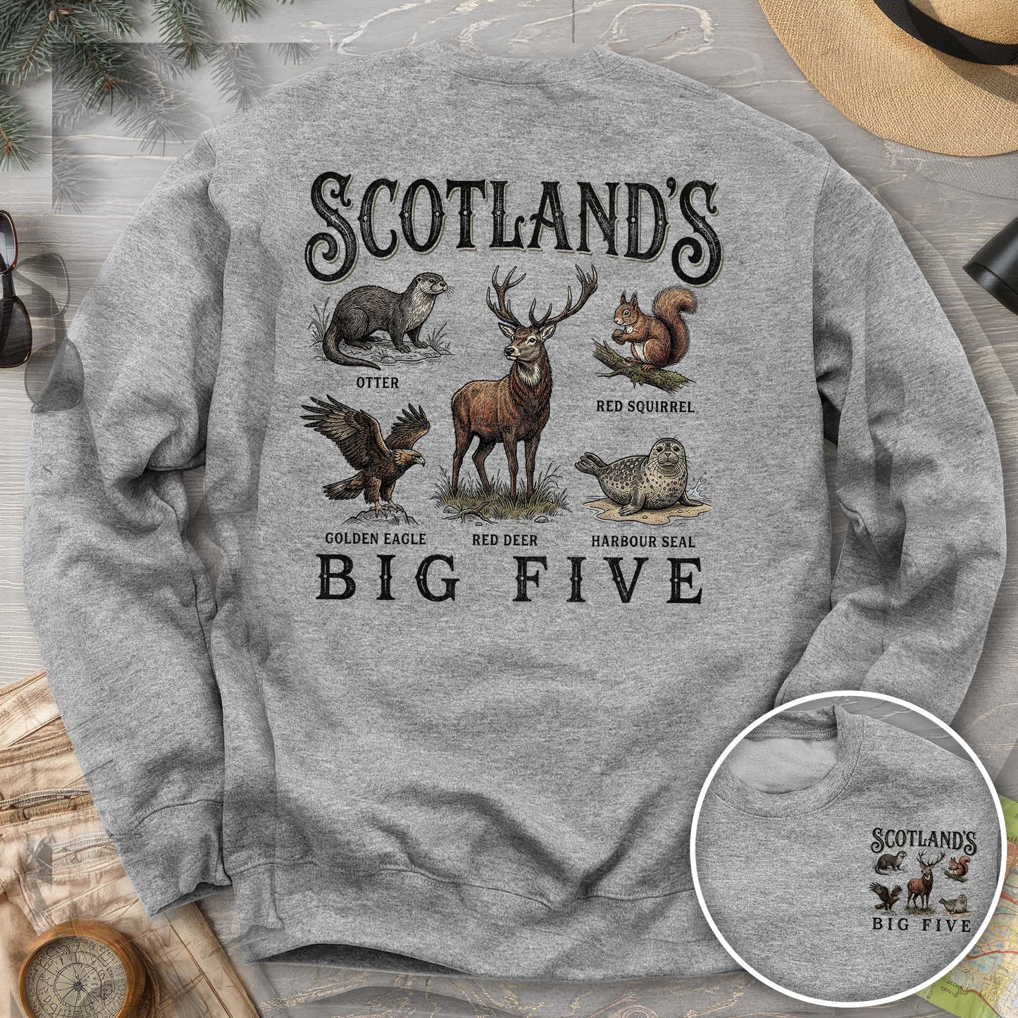 Scotland's Big Five Sweatshirt