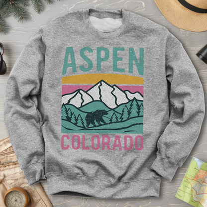 Aspen Colorado Bear Sweatshirt