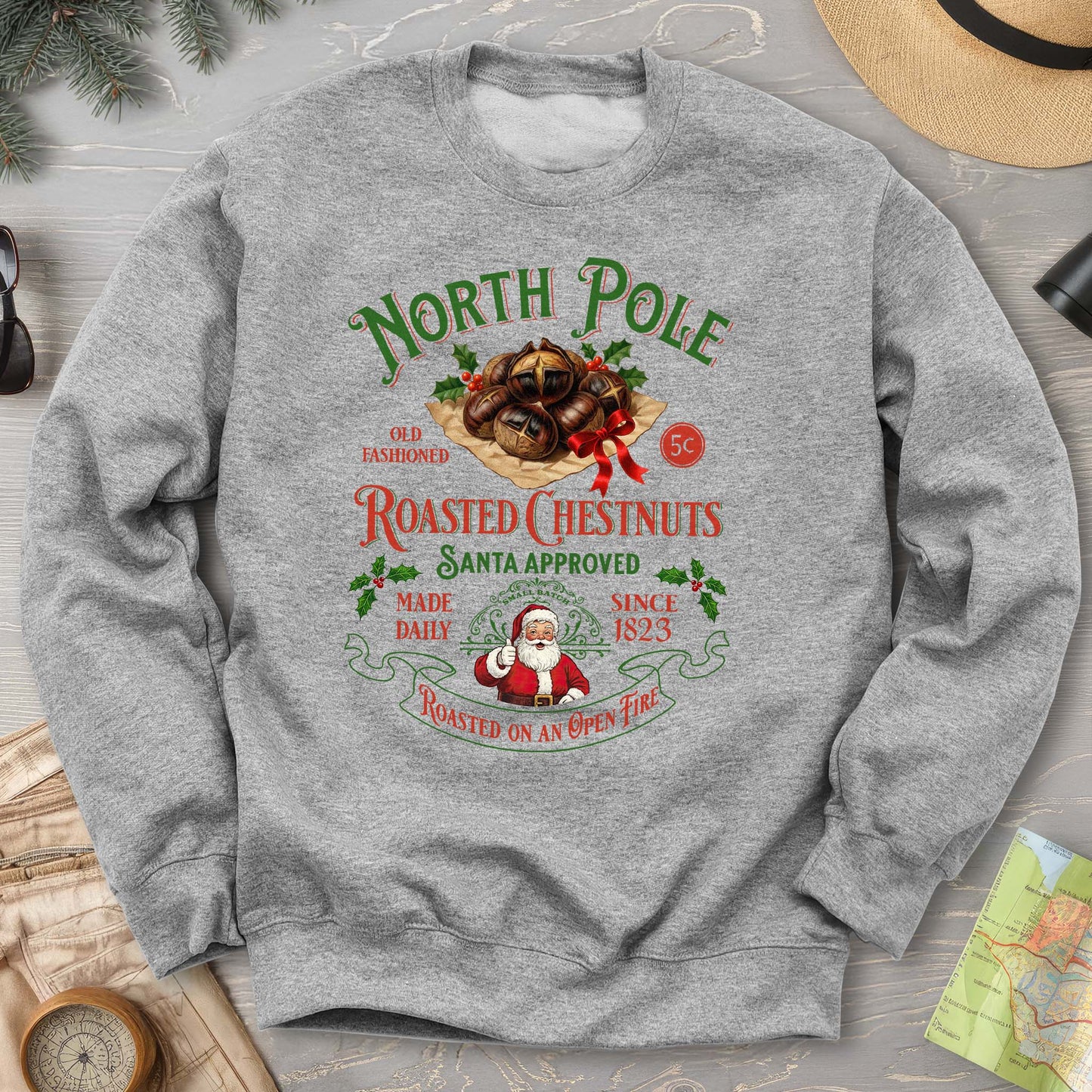North Pole Roasted Chestnuts Sweatshirt