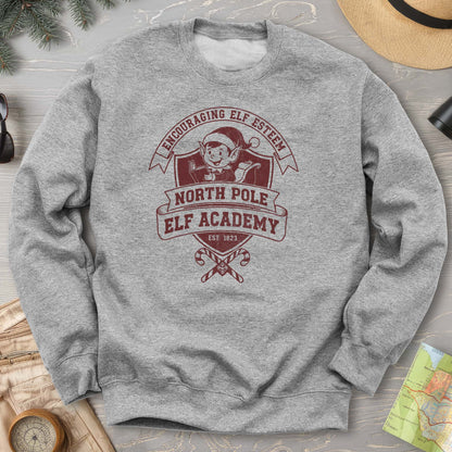 North Pole Elf Academy Sweatshirt