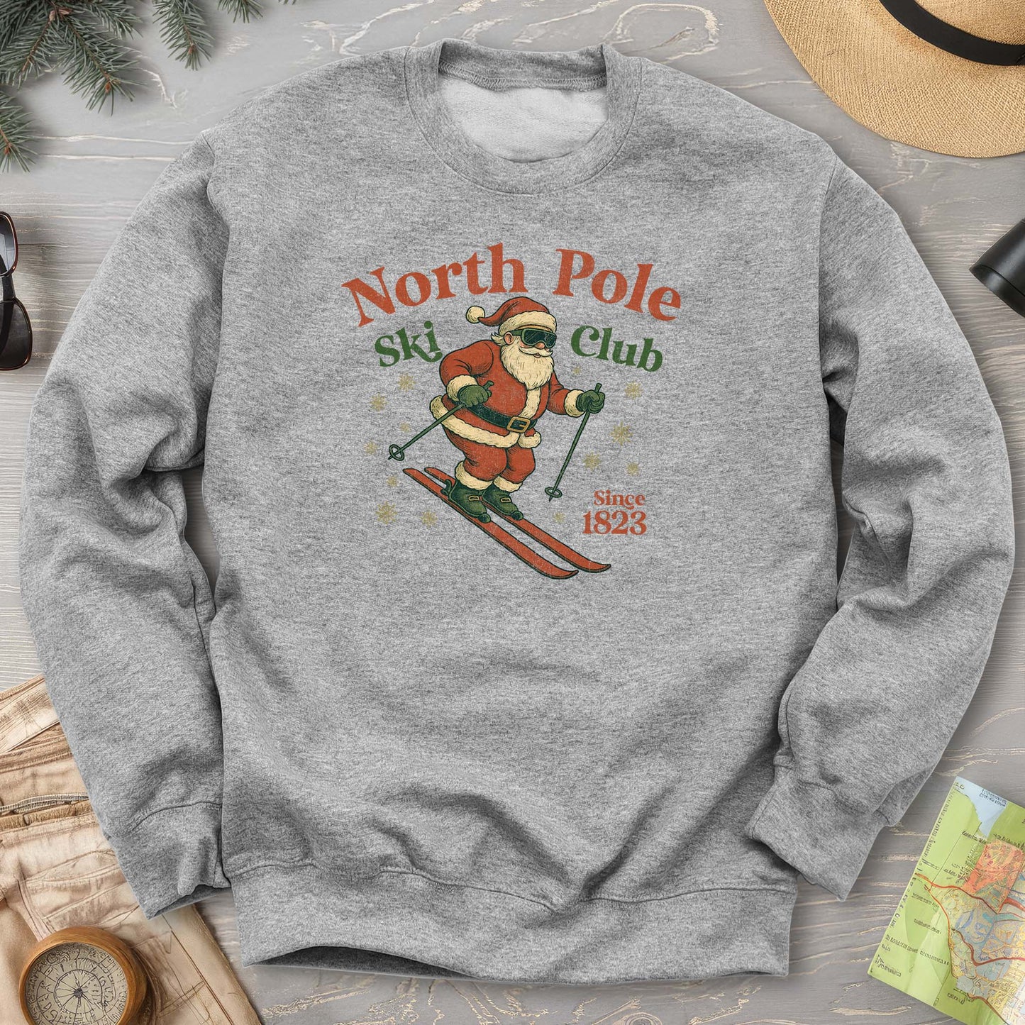North Pole Ski Club Sweatshirt