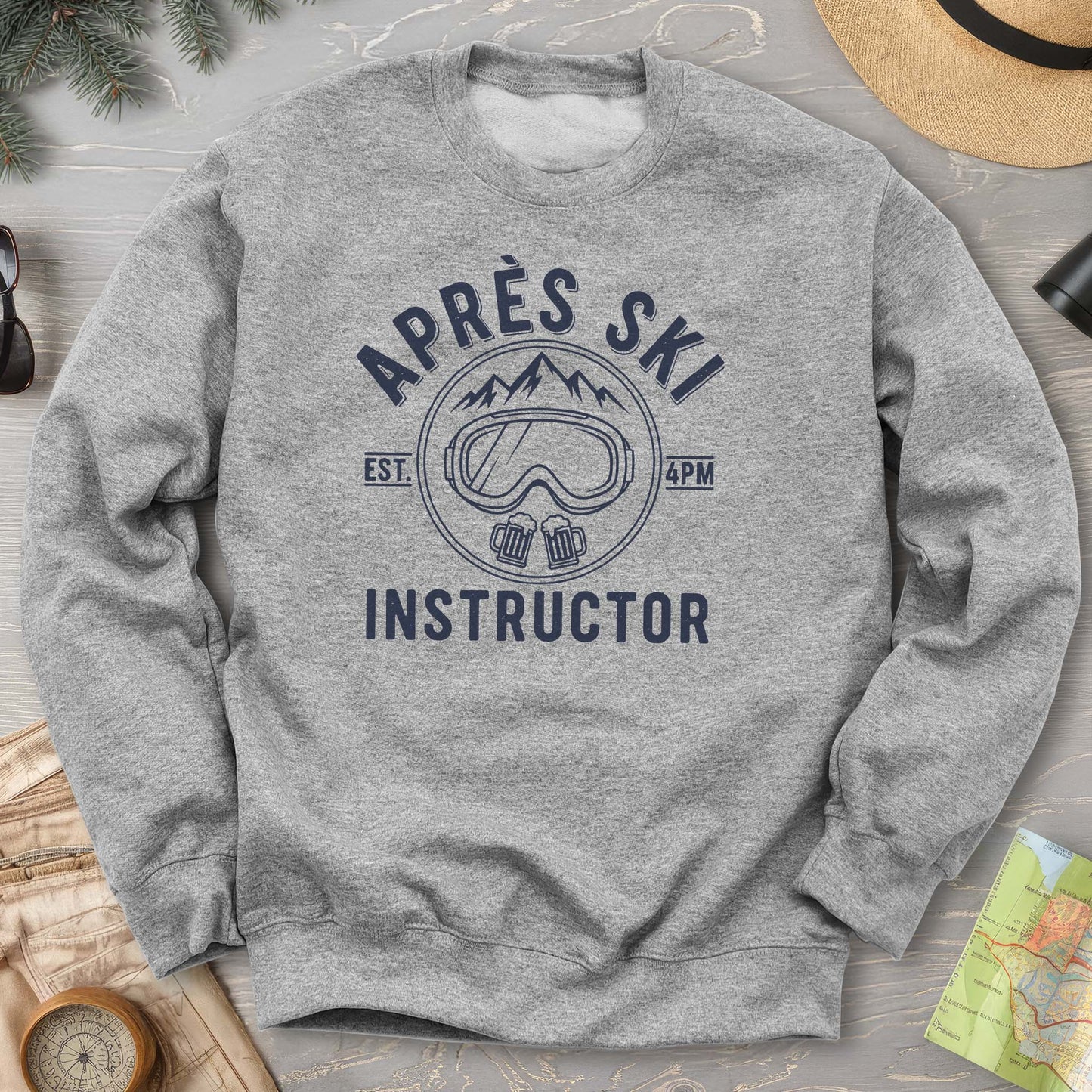 Après Ski Instructor "Goggles" Sweatshirt