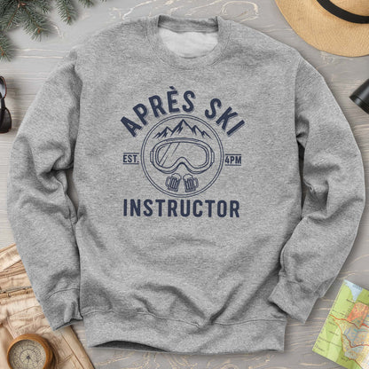 Après Ski Instructor "Goggles" Sweatshirt