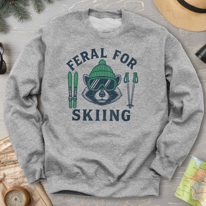 Feral for Skiing Sweatshirt
