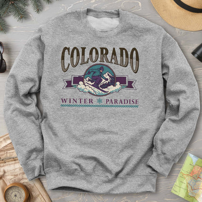 Colorado 90's Retro Ski Sprint Sweatshirt