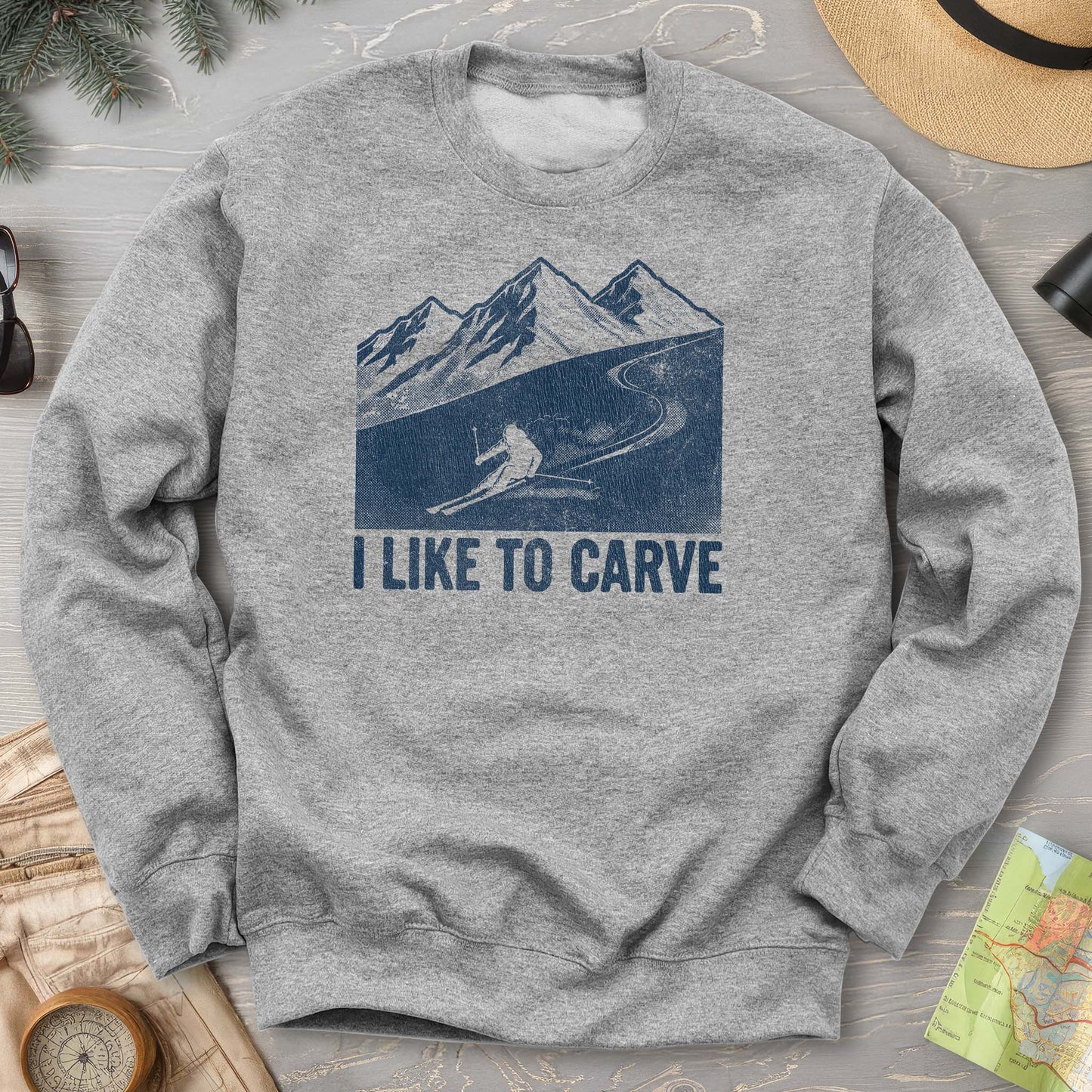 I Like To Carve Sweatshirt