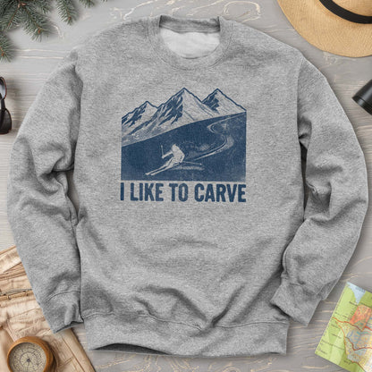 I Like To Carve Sweatshirt