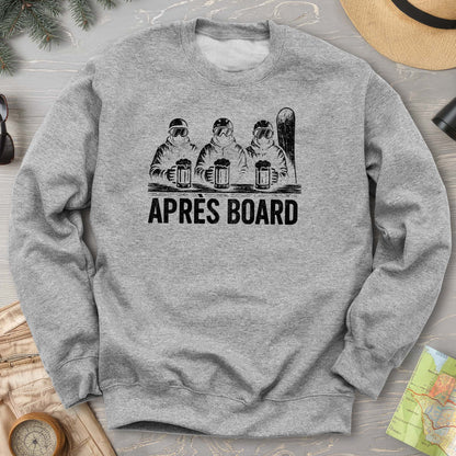 "Apres Board" Snowboard Sweatshirt