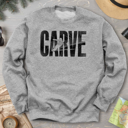 Carve Snowboard Sweatshirt