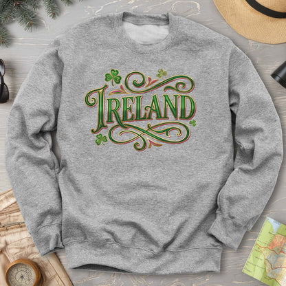 Ireland Glitter Pop Sweatshirt
