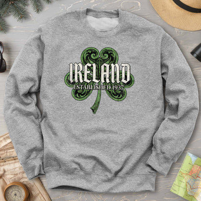 Ireland Gothic Shamrock Sweatshirt