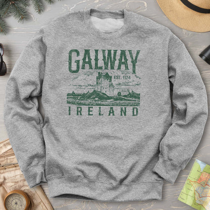 Galway Ireland Vintage Print Sweatshirt