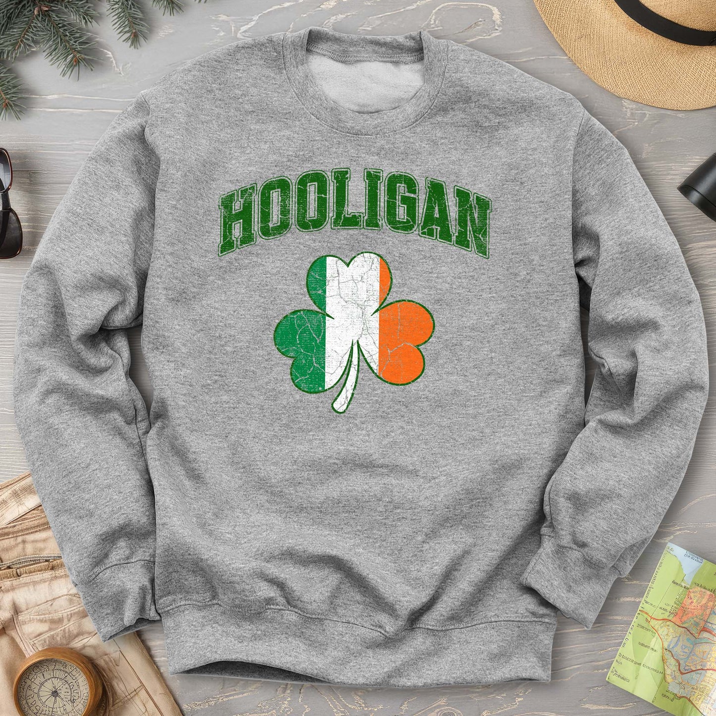 Hooligan Shamrock Sweatshirt