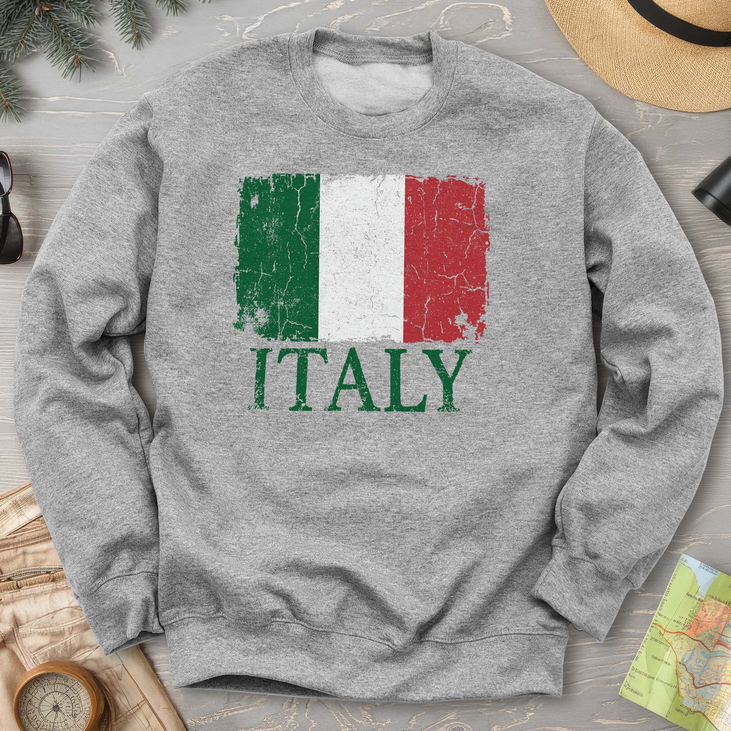 Italy Flag Sweatshirt