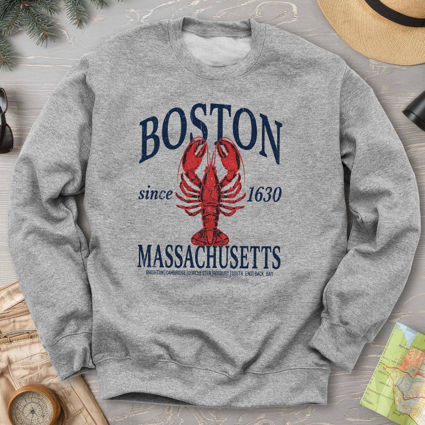 Boston Classic Lobster Sweatshirt