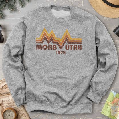 Moab Utah Retro Sweatshirt