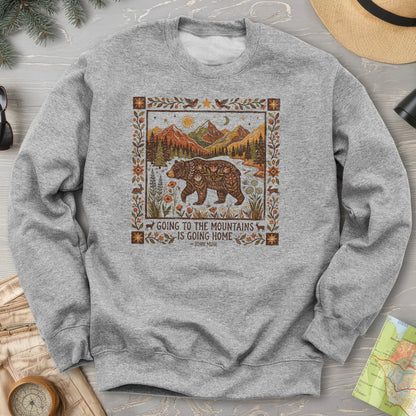 Going Home John Muir Sweatshirt