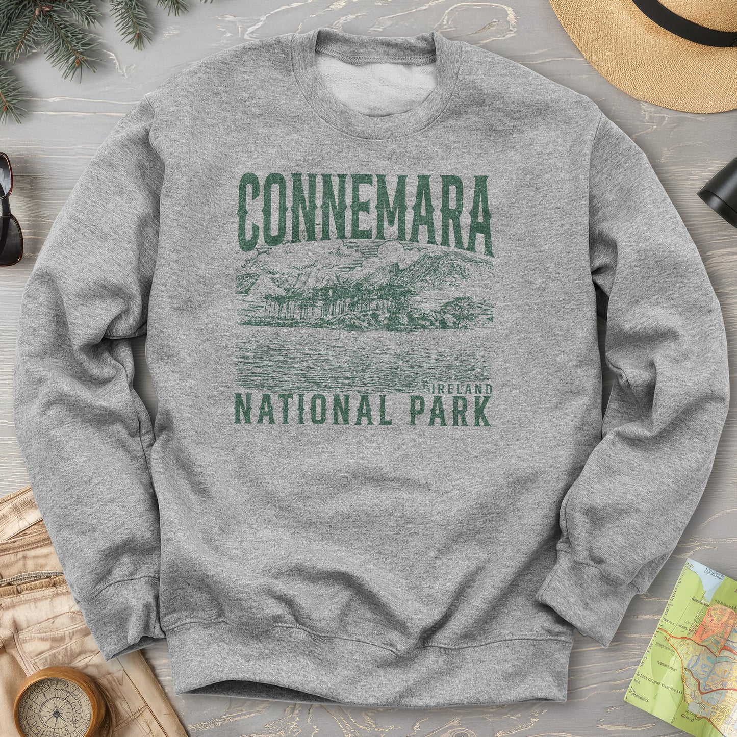 Connemara Ireland Sketch Sweatshirt