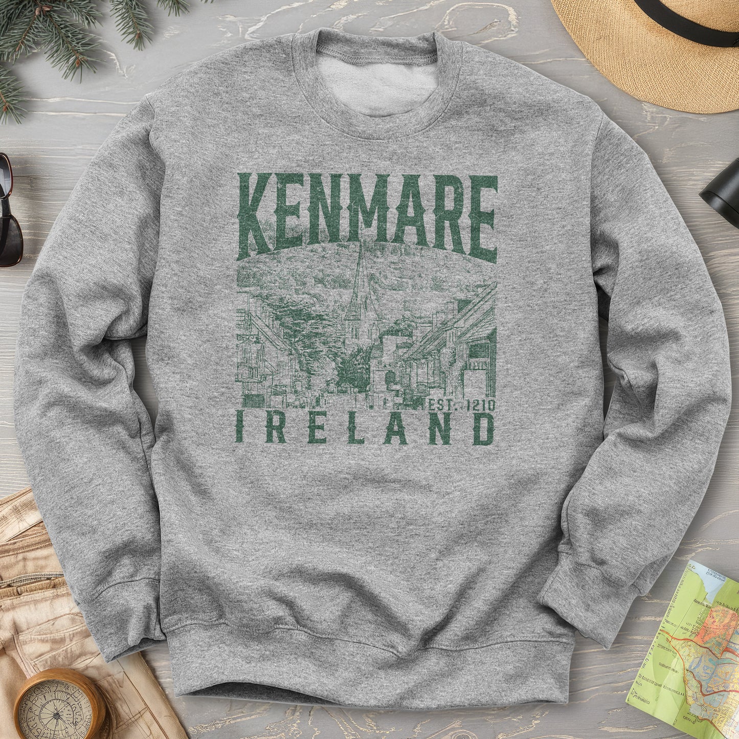 Kenmare Ireland Sketch Sweatshirt