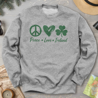 Peace Love Ireland Sweatshirt