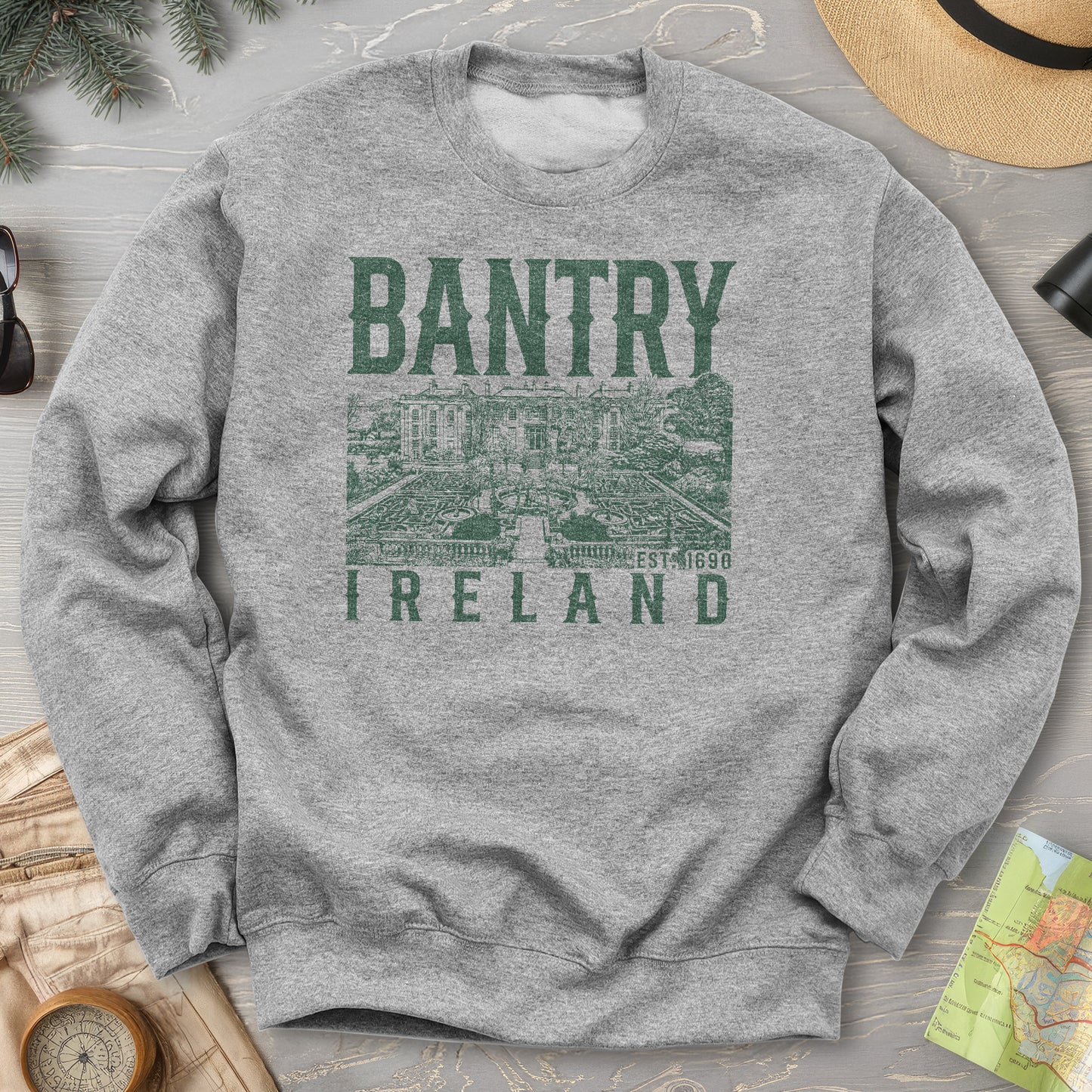 Bantry Ireland Sketch Sweatshirt