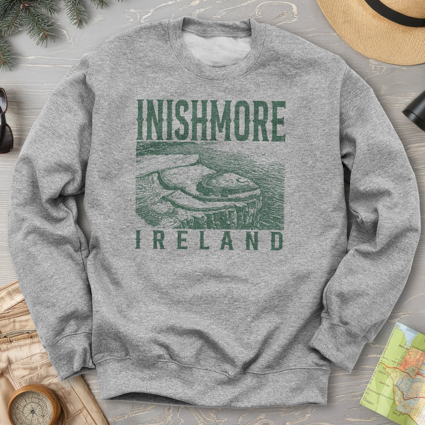 Inishmore Ireland Sketch Sweatshirt