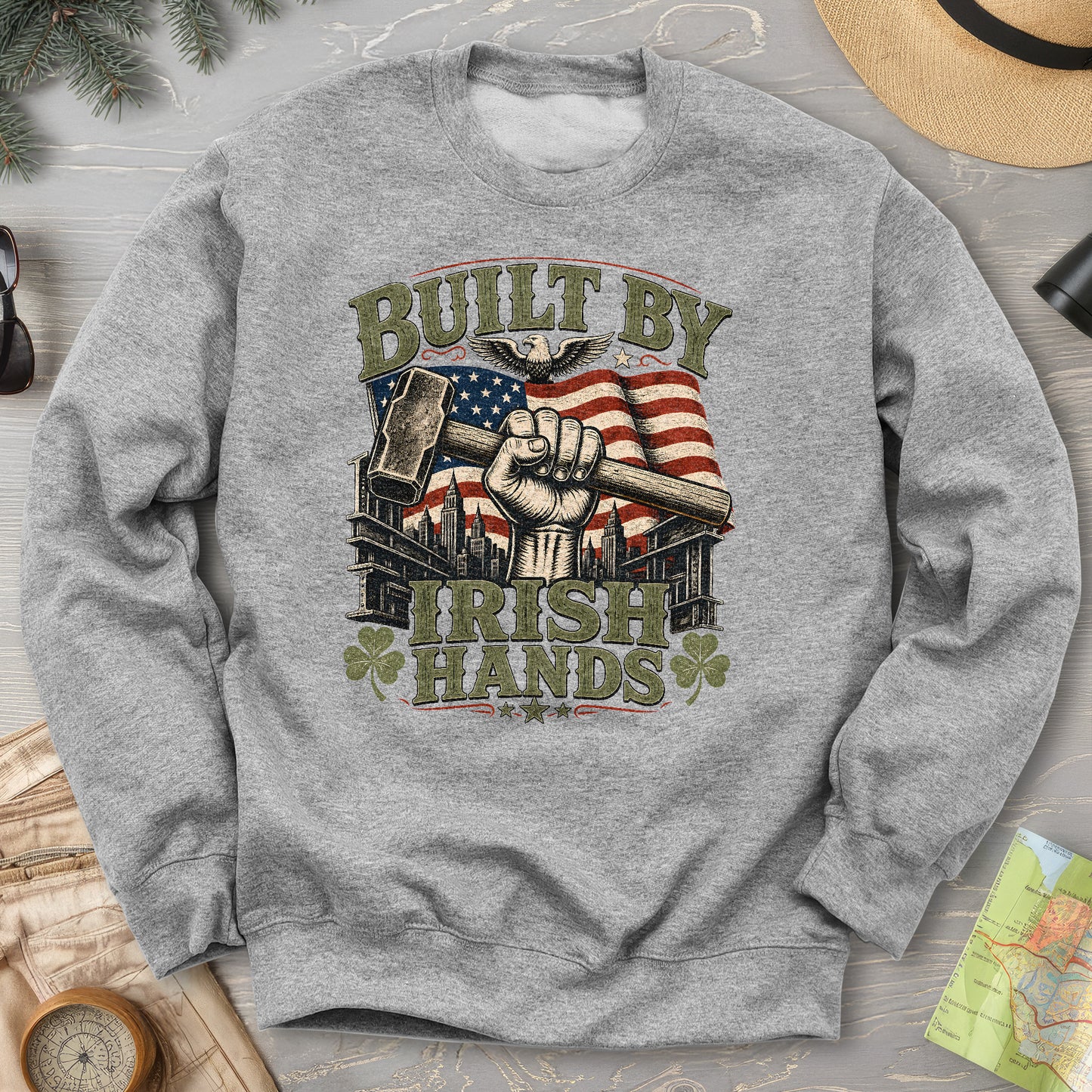 Bulit By Irish Hands Sweatshirt