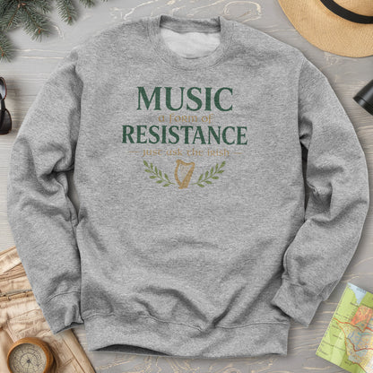Music Resistance Irish Sweatshirt
