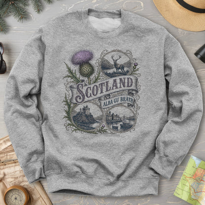 Scotland Vignettes Sweatshirt