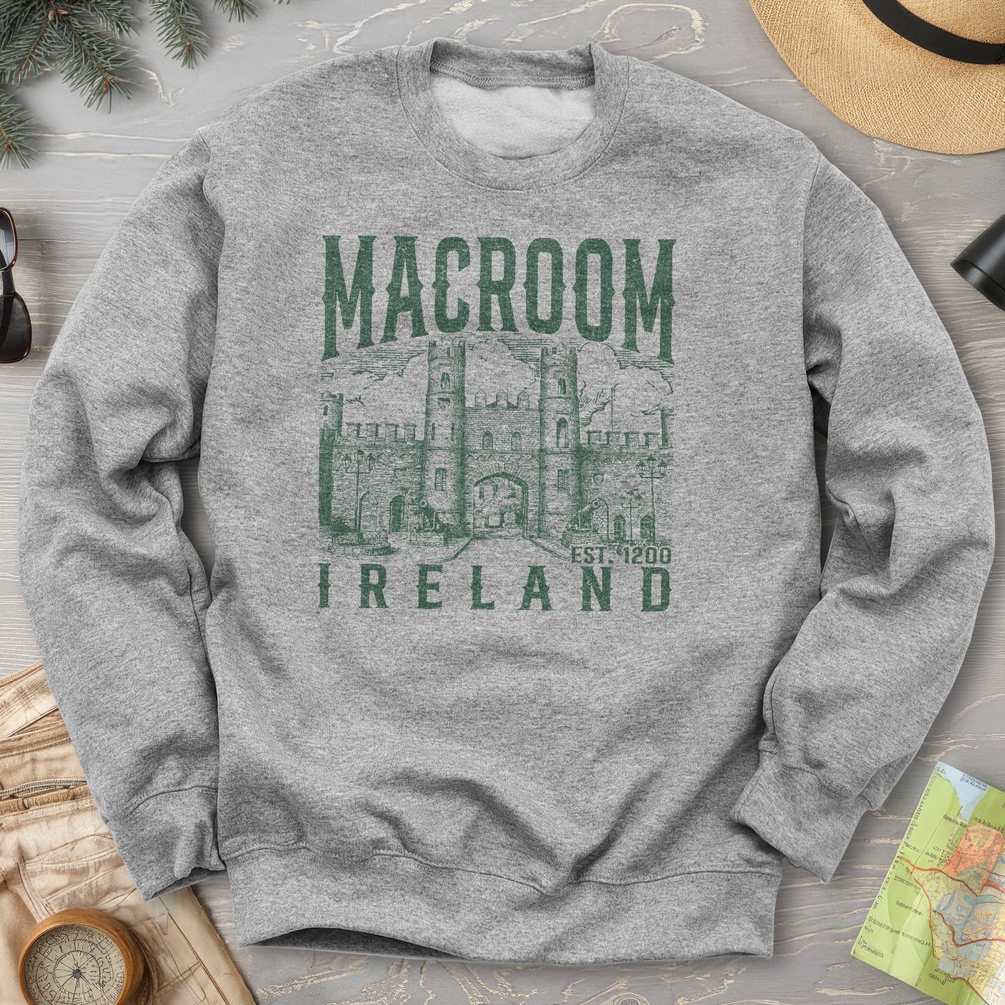 Macroom Ireland Sketch Sweatshirt