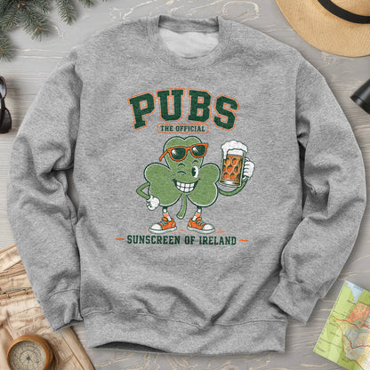 Pubs Irish Sunscreen Sweatshirt