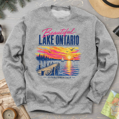 Lake Ontario Color Burst Sweatshirt