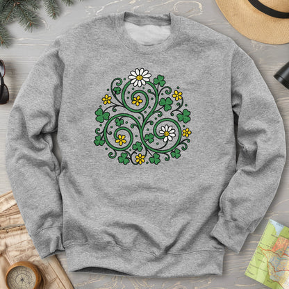 Celtic Shamrock Triskele Sweatshirt